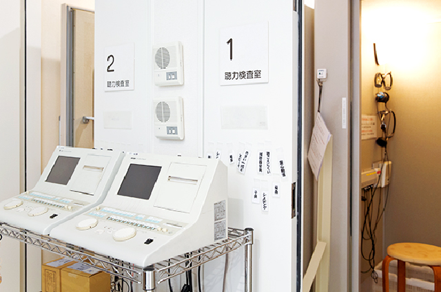 聴力検査室